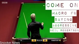 Marco Fu vs Neil Robertson 2017 Most Dramatic and Emotional Frame Of Snooker