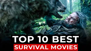 Top 10 Best Survival Movies on Netflix, HBO Max, Amazon Prime | Top 10 Survival Films of All Time