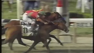 Victory Gallop Belmont Stakes 1998 - Thrilling finish - Triple Crown lost by a nose