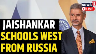 S Jaishankar In Moscow Live | India Russia Relations | S Jaishankar Address | English News Live