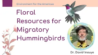 Bird Day Live 2024 - Floral Resources for Migratory Hummingbirds