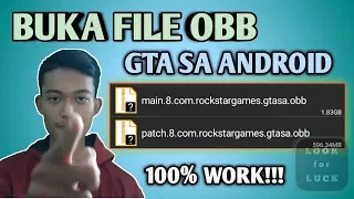 Cara membuka File Obb GTA SA Android