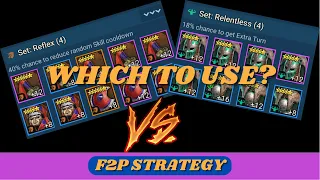 Reflex vs. Relentless! How To Decide Between Them! | F2P Strategy | RAID: Shadow Legends