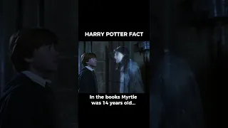 A Fascinating fact about Moaning Myrtle's Actress!" #shorts #facts #funfacts #harrypotter