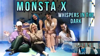 MONSTA X - Whispers in the dark MV REACTION of Russian Cover Dance Team