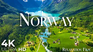 Norway 4K • Scenic Relaxation Film with Peaceful Relaxing Music and Nature Video Ultra HD