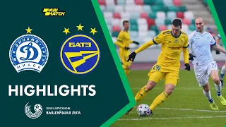 Highlights. Dinamo-Minsk – BATE