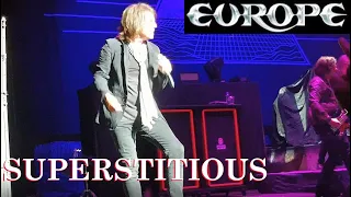 Europe - Superstitious (Kraków , Polska 2022) Live , Koncert