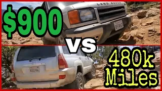 $2500 4runner vs $900 Land Rover- Gold Mountain Redemption Day! EP 4 (How Far Will it Go!?)