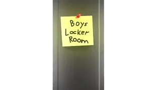 boys locker room