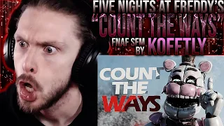 Vapor Reacts #1233 | [SFM] FNAF BOOK SONG COLLAB ANIMATION "Count the Ways" by @kofftly REACTION!!