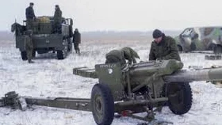 Артиллерия ДНР перешла в огоневой удар 26 01 Донецк War in Ukraine
