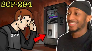 SCP-294 The Coffee Machine (SCP Animation) Reaction!