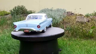 Ford Thunderbird 1957 1:16 Scale AMT Model Kit Review