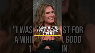 Brooke Shields wants to get back on Tom Cruise's coconut cake gift list