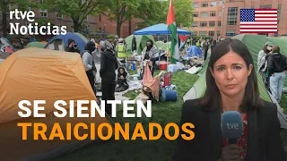 EE.UU.: Las PROTESTAS de ESTUDIANTES preocupan a los DEMÓCRATAS por la PÉRDIDA de APOYOS a BIDEN |