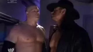 kane and undertaker backstage