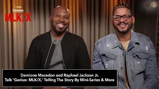 Raphael Jackson Jr. & Damione Macedon talk 'Genius: MLK/X'