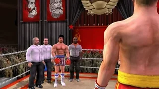 Rocky legends (PS2) Ivan Drago vs Rocky Balboa (Career Ivan Drago)