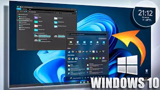 ДЕЛАЕМ КРАСИВЫЙ WINDOWS 10 feat windows 11