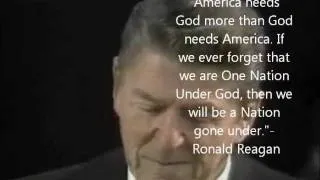 Ronald Reagan - a man of principle