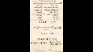 Leslie Fish — Cold Iron (Firebird edition)