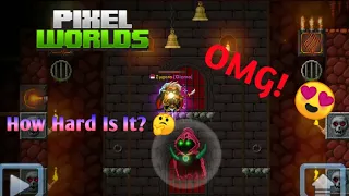 SOLO KILLING MINI BOSS OF NETHERWORLD! | Pixel Worlds