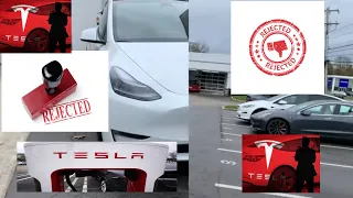 REJECTED!! Tesla Pre-Delivery Inspection Failure! Return To sender! See Here Why!!