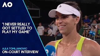 Ajla Tomljanovic On-Court Interview | Australian Open 2024 First Round