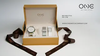 One Box New Style - Conjunto Relógio Senhora e Braceletes, o Presente Perfeito