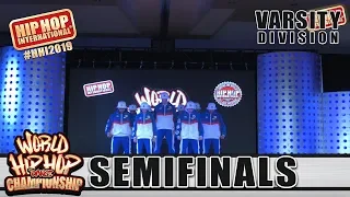 Swagganauts - New Zealand (Varsity) | HHI 2019 World Hip Hop Dance Championship Semis