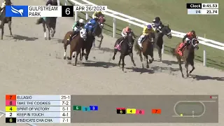 Gulfstream Park Carrera 6 - 26 de Abril 2024