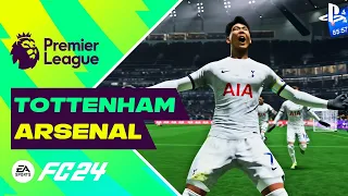 FC 24 | Tottenham vs Arsenal | Premier League | PS5™ 4K #FC24 #PREMIERLEAGUE #PS5