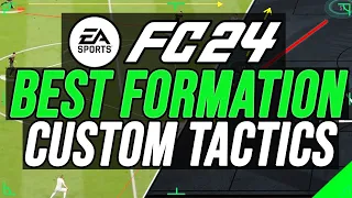 EA FC 24 - BEST FORMATION & META CUSTOM TACTICS