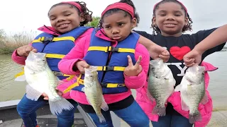 This Girl Loaded The Boat With Giant Crappie. **This Girl Can Fish**