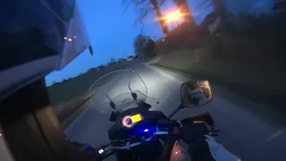 Testy oświetlenia LED w motocyklu - Suzuki V-Strom DL-650