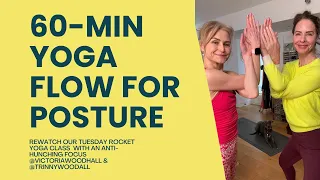 60 minute Rocket yoga flow for better posture