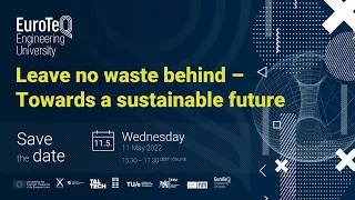 Leave no waste behind - towards a sustainable future