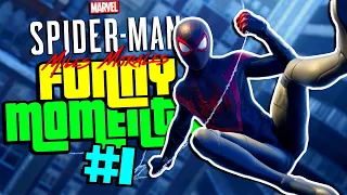 Spider-Man Miles Morales Funny Moments Walkthrough #1