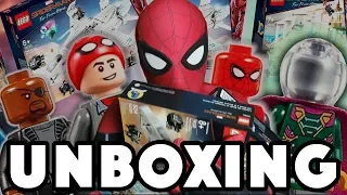 ABRIENDO TODOS LOS LEGO DE SPIDERMAN FAR FROM HOME / NAVY