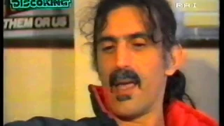 Frank Zappa at Discoring "interview" (1984, Italy)