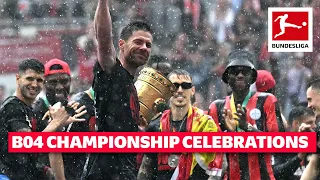 Bayer Leverkusen Championship Party | Xabi Alonso & Co. Celebrate The Double