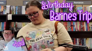 Birthday Barnes and Noble Trip // book shopping vlog and haul