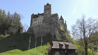 Romania sinks its teeth into vaccination programme at Dracula’s castle