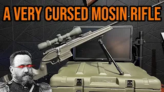 This is a CURSED Gun! Mosin Nagant With Archangel Stock #mosin #cursedguns