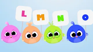 Giligilis - Alfabeto y letras L M N O P - Para niños y bebés - Lolipapi