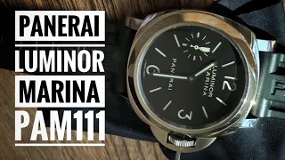 Panerai Luminor PAM 00111 Review, The Discontinued Icon!