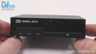 Oriel 203 - обзор DVB-T2 ресивера