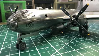 Building Academy B-29 Bomber In 1/72 Scale. From Start to Finish.