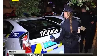 Перші 40 поліцейських автопатрулів уже пройшли перше хрещення на вулицях Одеси